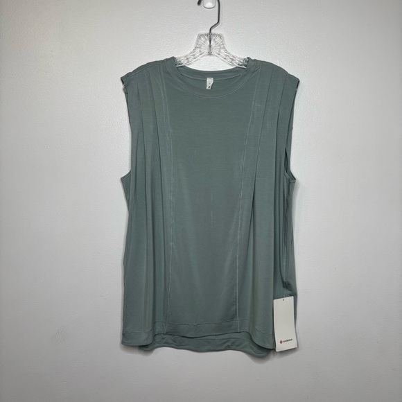 lululemon athletica Tops - NWT Lululemon Athletica Modal Pleated Shoulder Tank Size 8. Top Shirt lw1djms